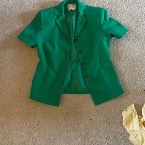 Women's Green Blazer